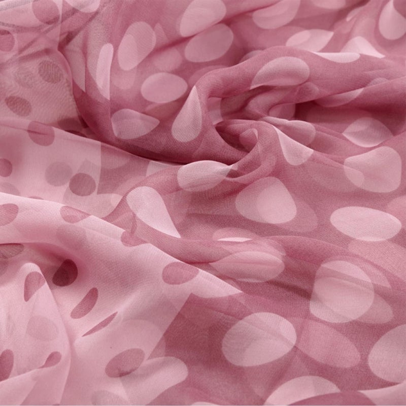 E-Clover Herebuy - Unique Women's Floral Scarves: Chiffon Flowers & Birds Printed Scarf - Image 4